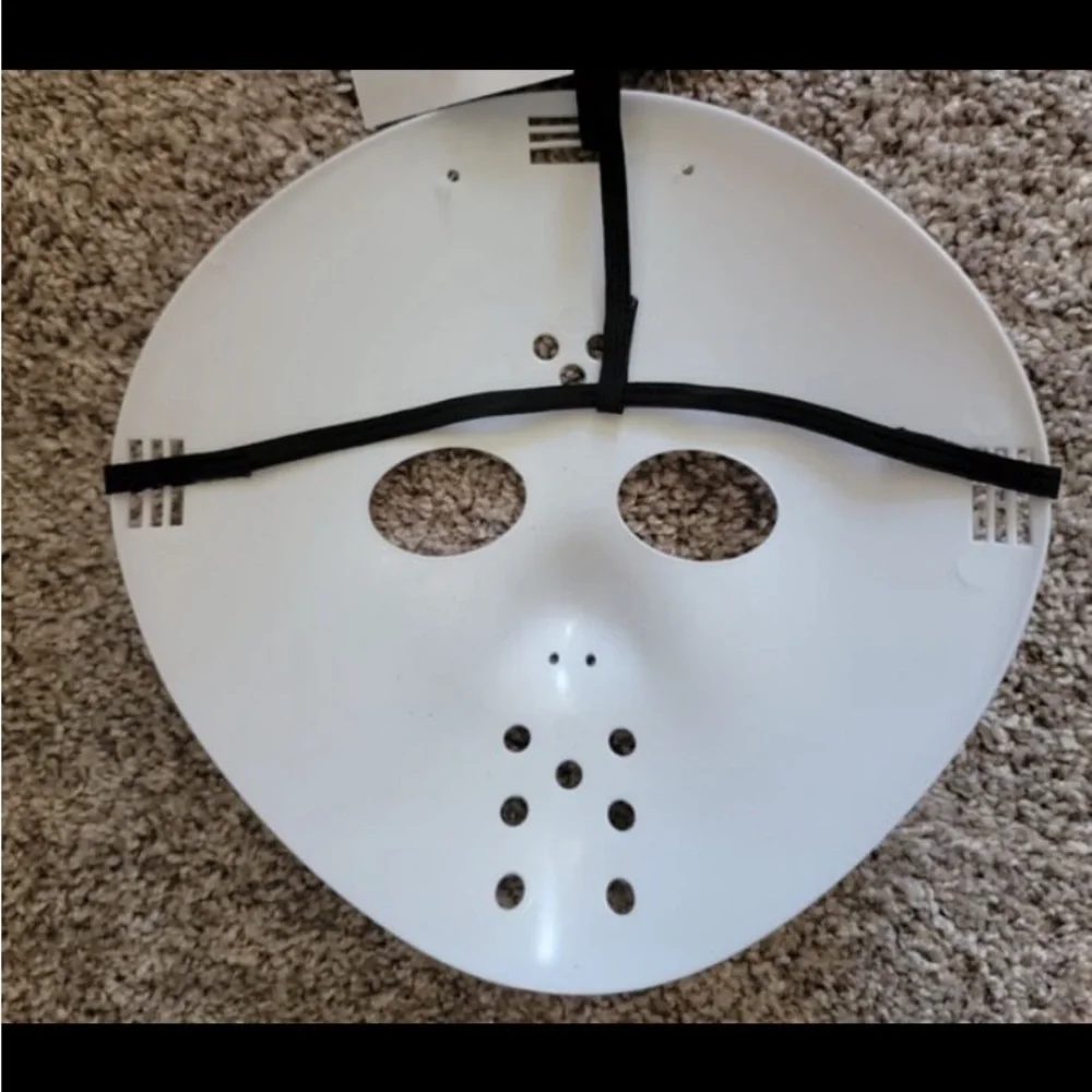 Friday The 13 Jason White Mask.